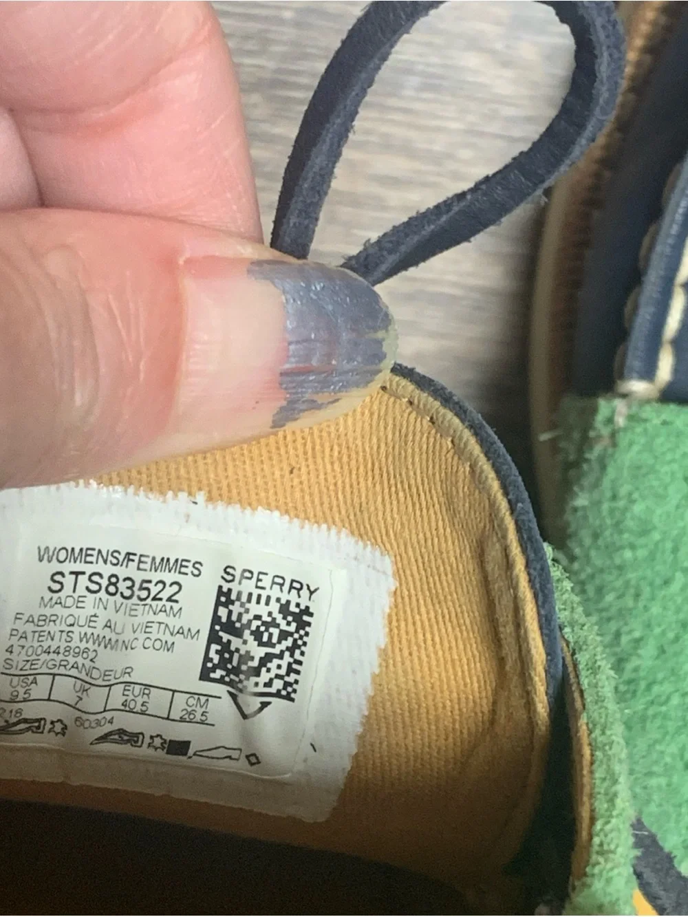 Sperry women’s boat